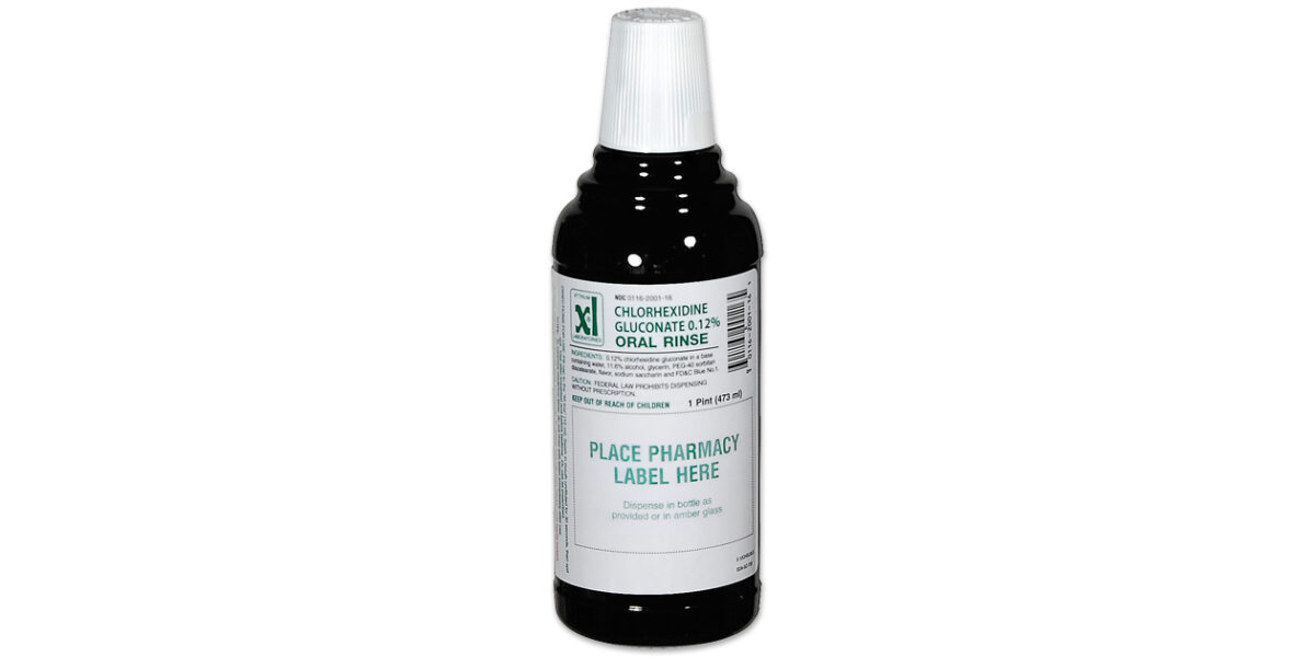 Oral Rinse Chlorhexidine Mint DMR Supplies